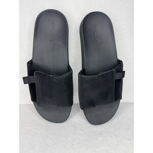Vionic Womens Lightweight Orthotic Keira Black Slides Size 10 Sandals Shoes